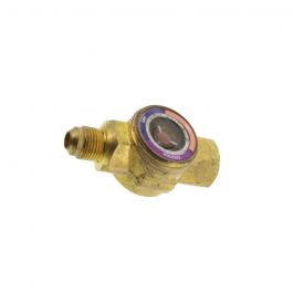 Emerson Flow Control (Alco) 065397 Hermetic Moisture Indicator 3/8" Female Flare x Male Flare 1FM3