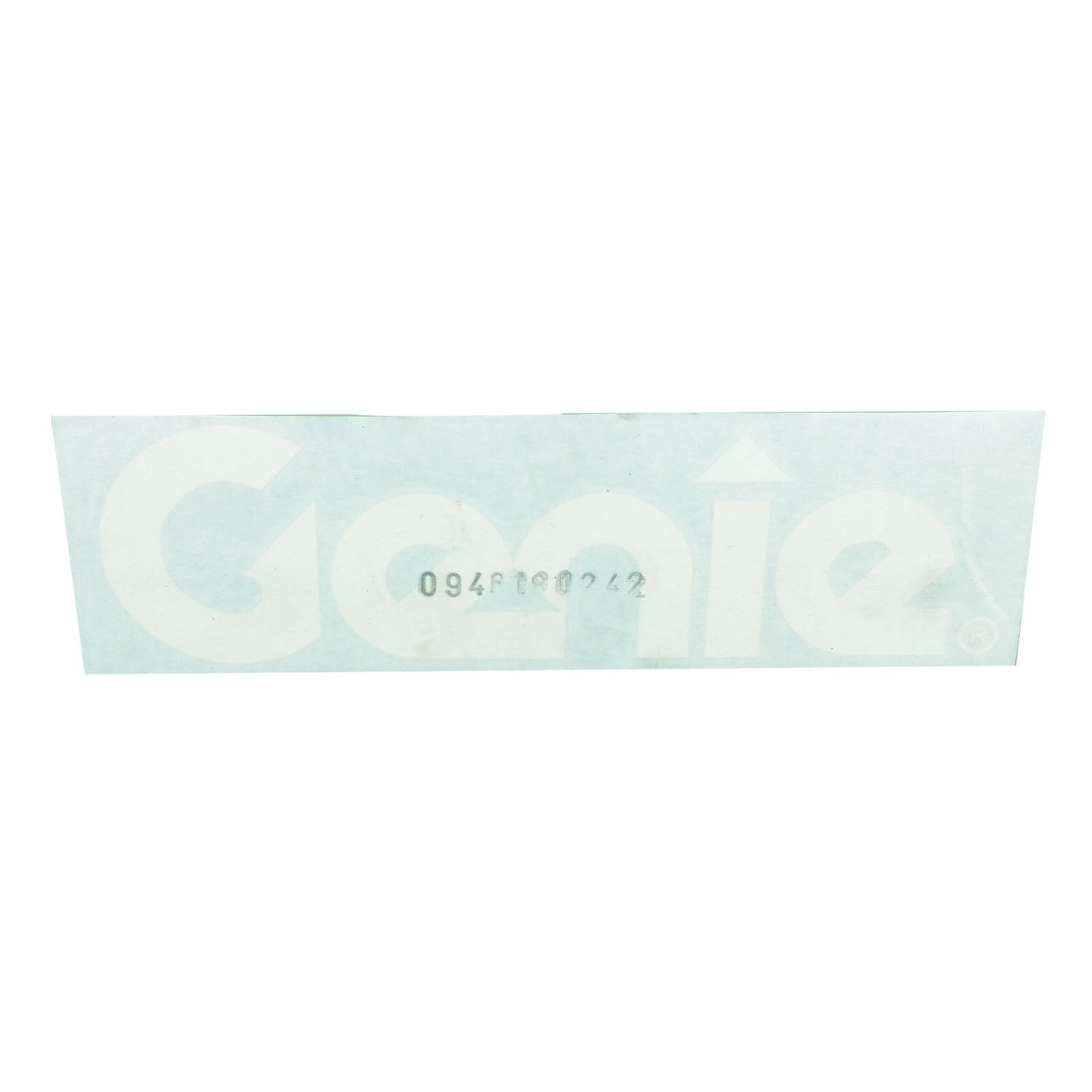Genie Part # 09.4618.0242GT – White Decal