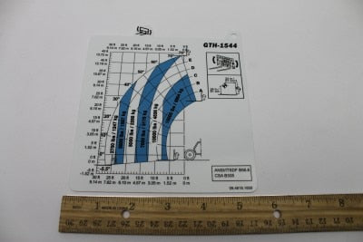 Genie Part # 09.4618.1659GT – Load Chart