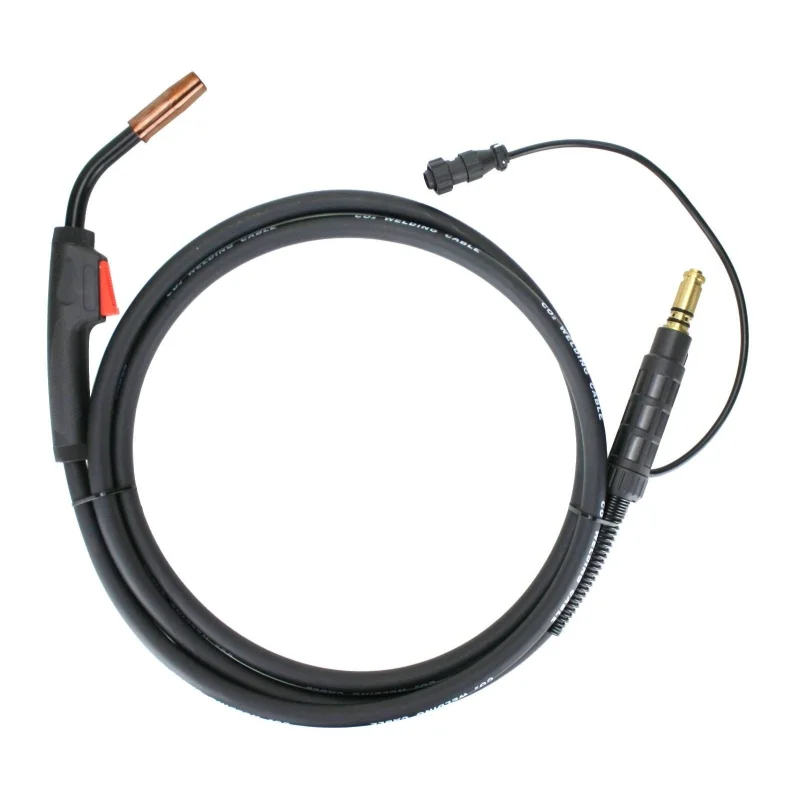 100 Amp MIG Gun compatible with Lincoln Magnum, 10 Feet, Two-Pin Signal