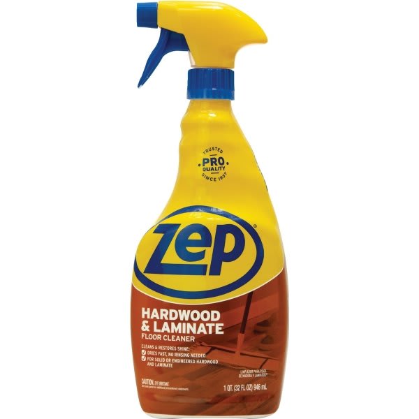 Zep 32 Oz Hardwood & Laminate Floor Cleaner (4-Case)