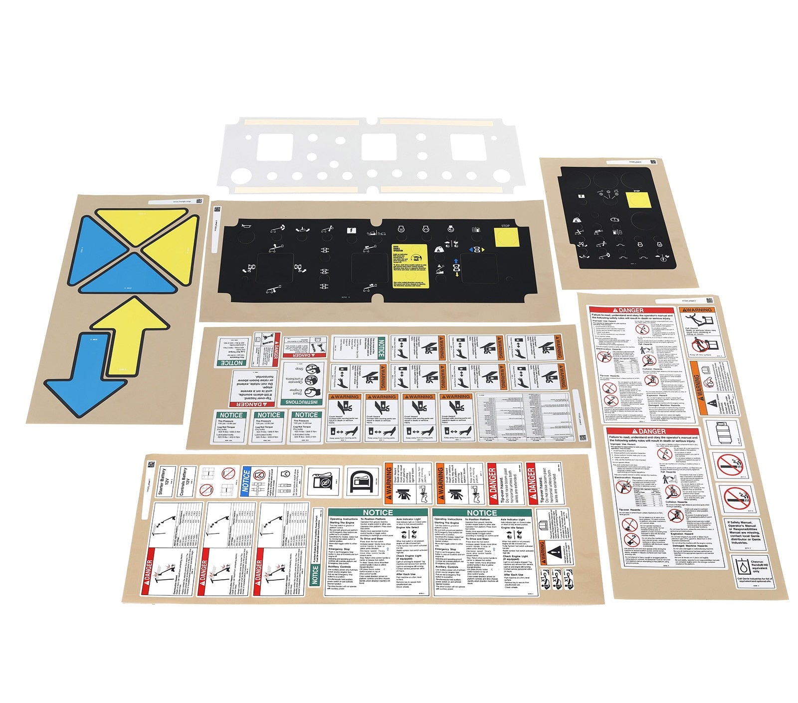 Genie Part # 111323GT – Word Decal Kit