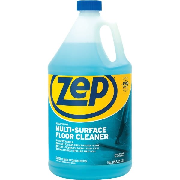 Zep 1 Gallon Spray Mop Refill & Floor Cleaner (4-Case)