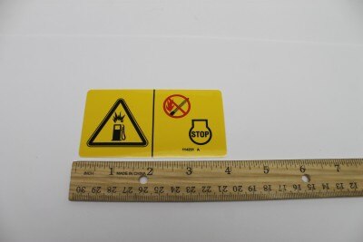 Genie Part # 114251GT – Decal, Label, No Smoking, Symb