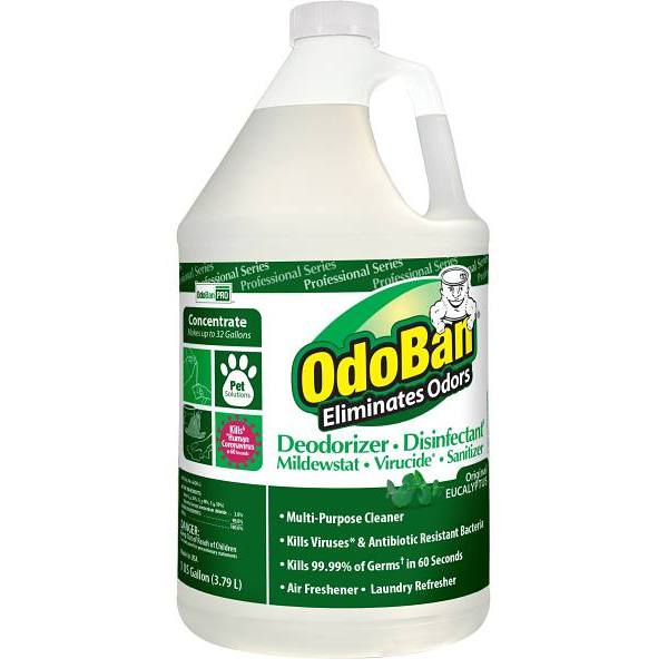 Odoban 1 Gallon Concentrate Odor Eliminator And Disinfectant, Eucalyptus