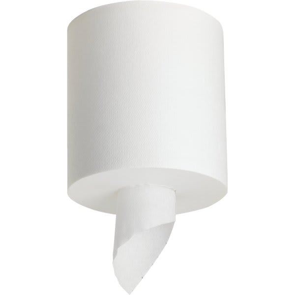Sofpull Premium 1-Ply White Centerpull Paper Towels, Case Of 6
