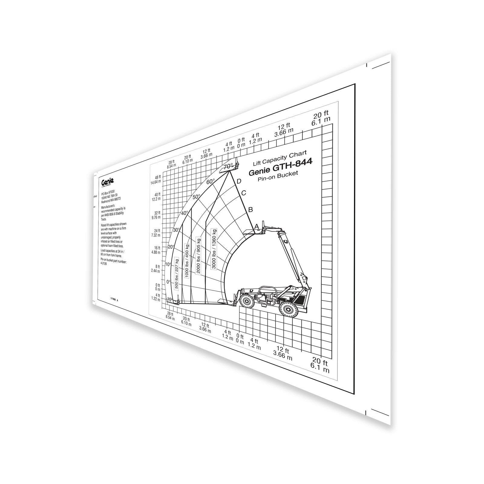 Genie Part # 117969GT – Load Rng Decal