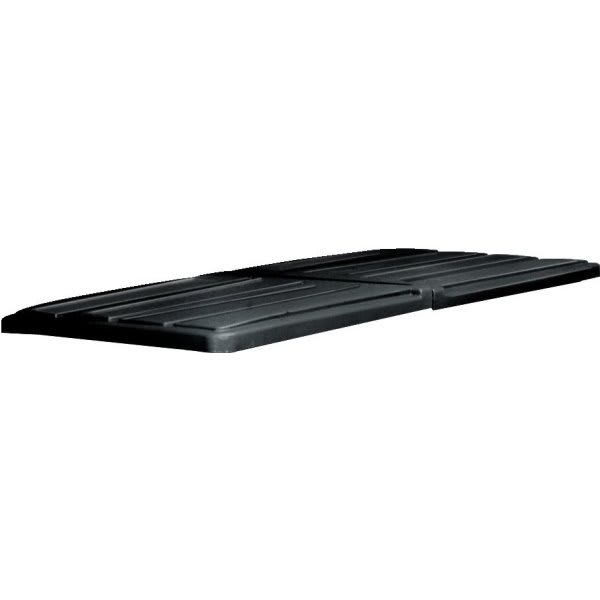 Rubbermaid Commercial 1.5 Cu Yd Rotational Molded Tilt Truck Lid (Black)