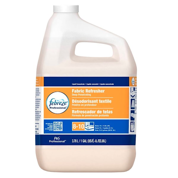 P&G PRO Febreze Fabric Refresher Concentrate, Fresh Clean Scent, 1 Gal, Package Of 2