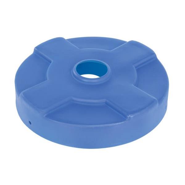 Vestil Drum Recycling Lid 30 Gallon Drum Blue