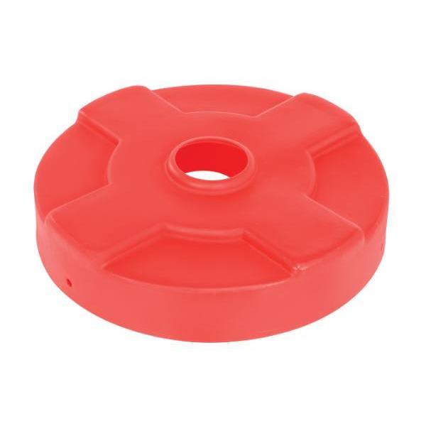 Vestil Drum Recycling Lid 30 Gallon Drum Red