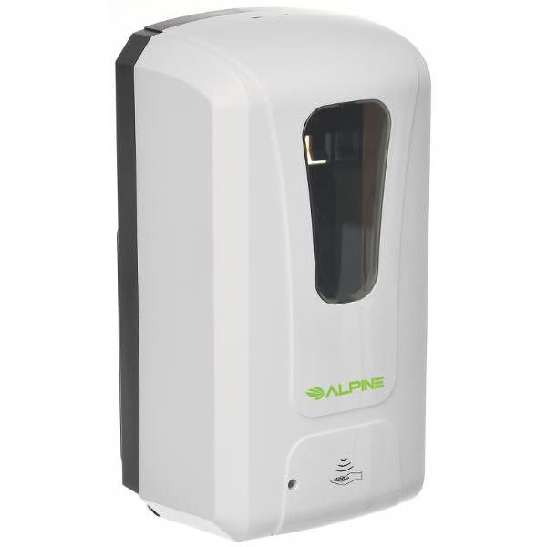 Alpine Industries 1200ml automatic liquid gel hand sanitizer soap dispenser