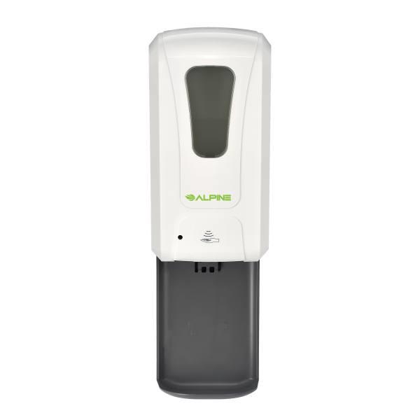 Alpine Industries 1200ml wall mount automatic foam Soap dispenser With drip tray
