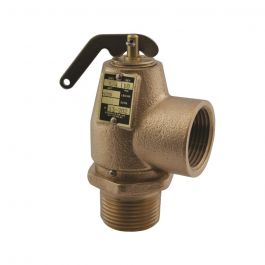 Conbraco Industries 13-213-B15 Low-Pressure Steam Boiler Valve 1.25" X 1.5" 15 PSI 1200 PPH