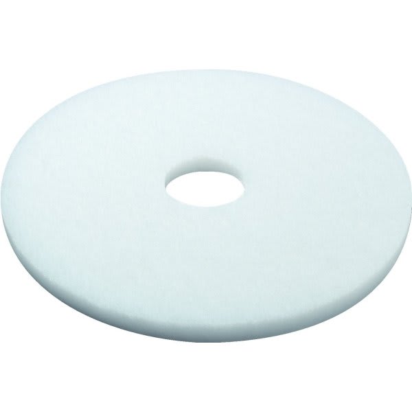 Norton 17 In Polishing Floor Pad (5-Box) (White)