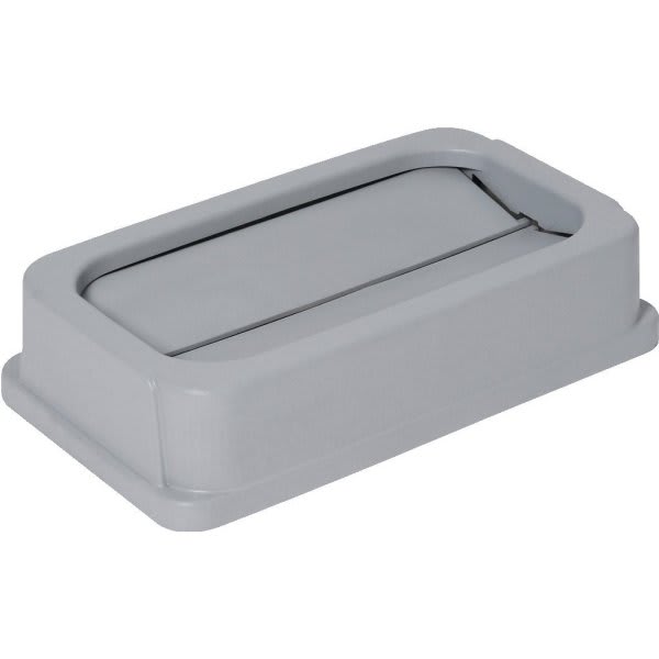 Maintenance Warehouse 23 Gallon Rectangular Trash Can Lid Gray