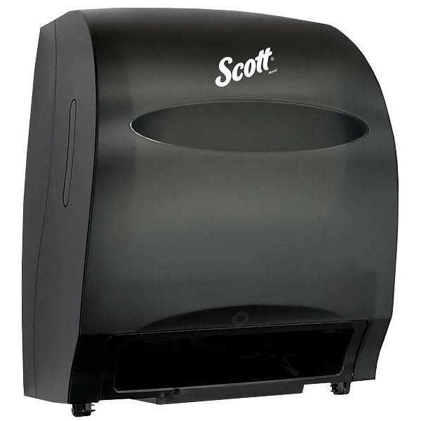 Scott Essential 48860 Automatic Hardwound Purple Core Black Paper Towel Dispenser
