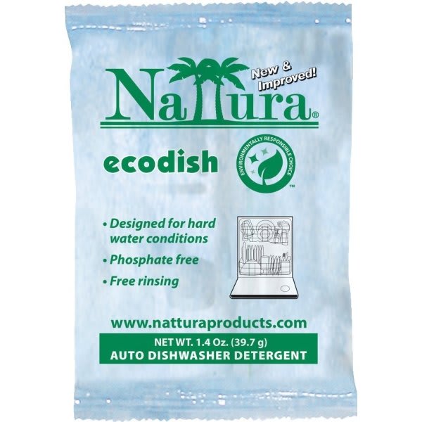 Nattura 1.4 Oz Ecodish Dishwasher Detergent Case Of 200