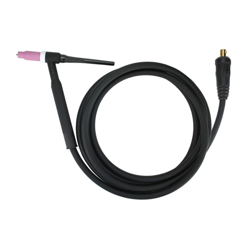 17 Series 150 A Air Cooled TIG Torch INLINE Gas Connector- Welders with solenoid