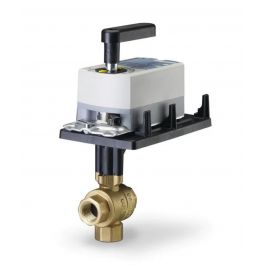 Siemens 171A-10350 1/2" 3-Way Ball Valve Assembly 0.4Cv 24V NSR