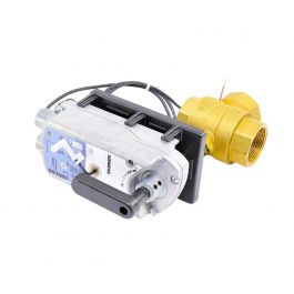 Siemens Building Technology 171E-10368 1-1/2" 3-Way Ball Valve S/R Assembly 40Cv 24V
