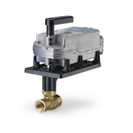 Siemens 171M-10316 1" 2-Way Ball Valve Assembly 63Cv 120V S/R