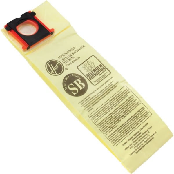 Hoover #ah10170 Type Sb Vacuum Bag W/ Allergen Filtration (10-Pack)