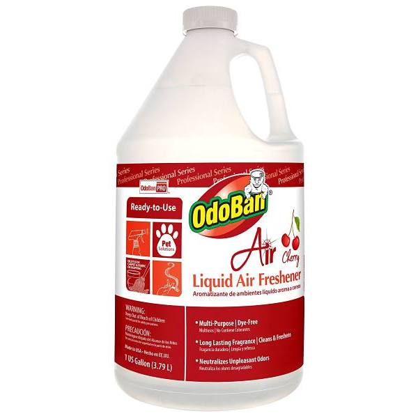 Odoban 1 Gallon Liquid Air Freshener And Deodorizer, Cherry
