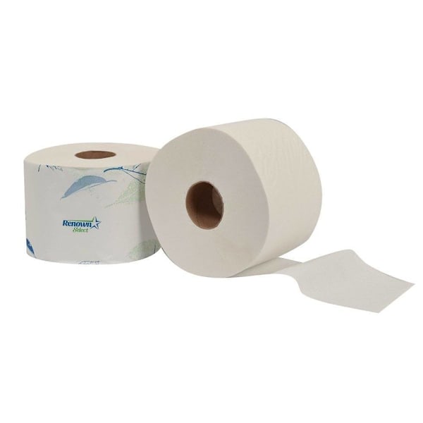 Renown Opticore 2-Ply Toilet Paper, White (36 Rolls X 865 Sheets Each)
