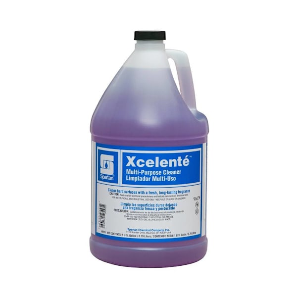 Spartan Xcelente Multi-Purpose Cleaner, Fresh Lavender Scent, 1 Gal
