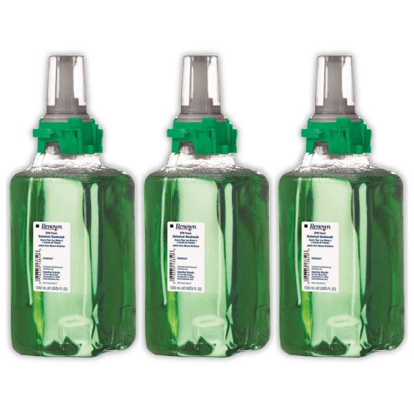 Renown Efm 1250 mL Botanical Floral Scent Foam Hand Soap Refill, For Renown Efm Dispensers, Case Of 3