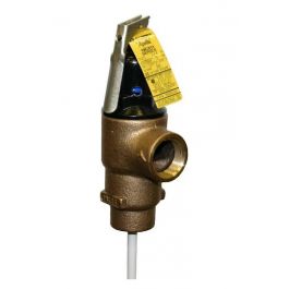 Conbraco Industries 18C-531-4-125 Temperature & Pressure Relief Valve 3.070M BTU 125 PSI 4" Element 1.25" MNPT