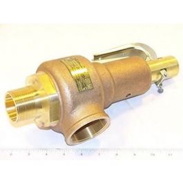 Conbraco Industries 19-KHGA-15 Steam Relief Valve 15 PSI 1240 PPH Capacity 1.5" x 2"