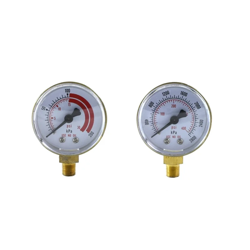2 inches – 1/8″ Thread – GAUGES – ACETYLENE