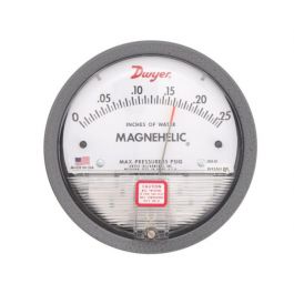 Dwyer Instruments 2000-00 0-0.25" Magnehelic Differential Pressure Gauge