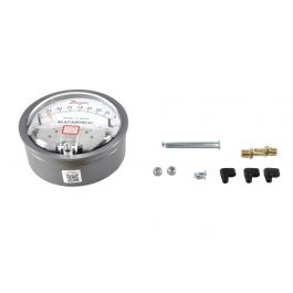 Dwyer Instruments 2002 Magnehelic Differential Pressure Gauge 1/8" FNPT 4" DIA 0-2" WC