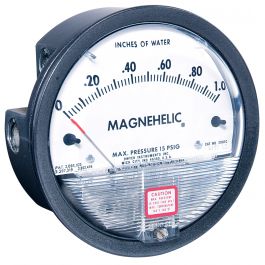 Dwyer Instruments 2006 Magnehelic Differential Pressure Gauge 0-6" WC