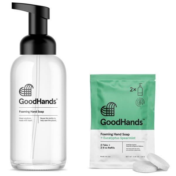 Good Hands Eucalyptus Spearmint Foaming Hand Soap Starter Kit
