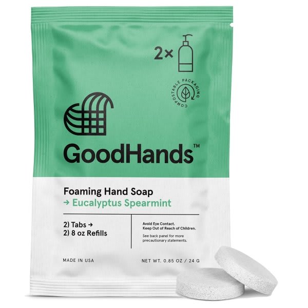 Good Hands Eucalyptus Spearmint Foaming Hand Soap Package Of 6