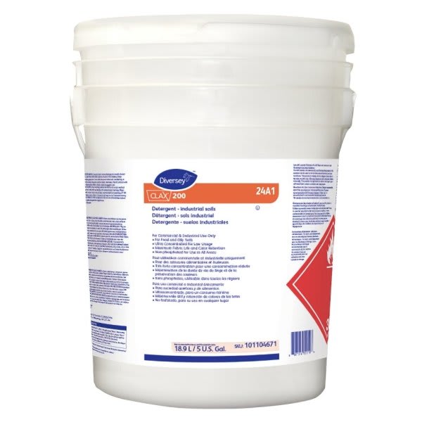 Clax 200 Plus 5 Gallon Liquid Concentrate Detergent