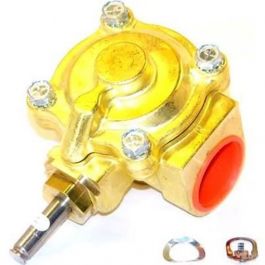 Parker Fluid Control 20F24C2172AAF 1.25" N/C Solenoid Valve 5-125 PSI Water 5-150 PSI Air