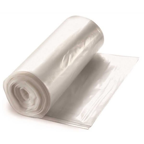 Renown Pcr Can Liner, 60 Gal., 1.3 Mil, Low-Density, Natural, 38" X 58", Case Of 100