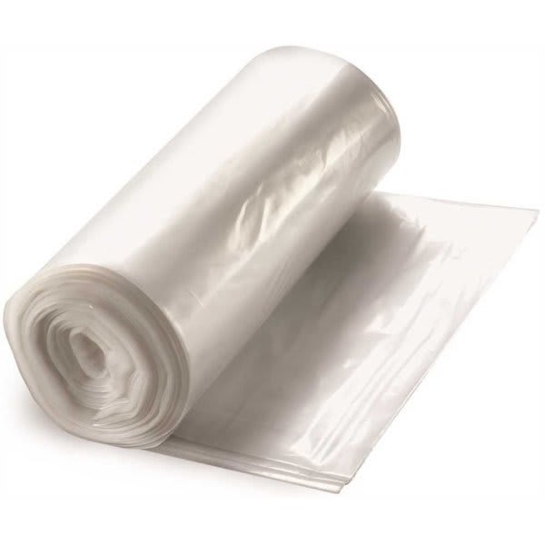 Berry Global 55 Gal. 15 Mic 38 In. X 57 In. Natural High Trash Bags, Case Of 200