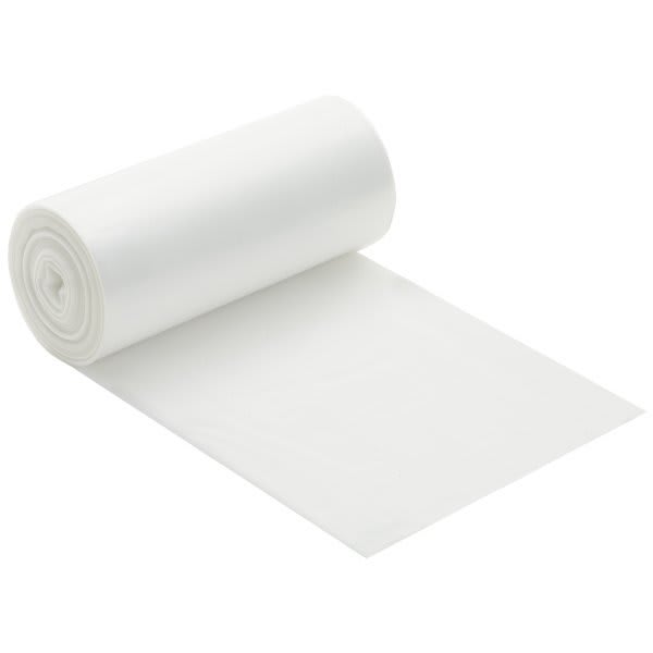 Renown Can Liner, 12-16 Gal., 0.45 Mil, Low-Density, White, 24" X 32", Case Of 500