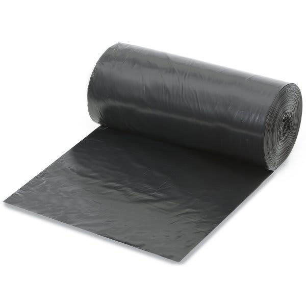 Renown Pcr Can Liner, 33 Gal., 1.2 Mil, Low-Density, Black, 33" X 39", Case Of 150