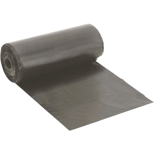 Renown Pcr Can Liner, 12-16 Gal., 1 Mil, Low-Density, Black, 24" X 32", Case Of 500