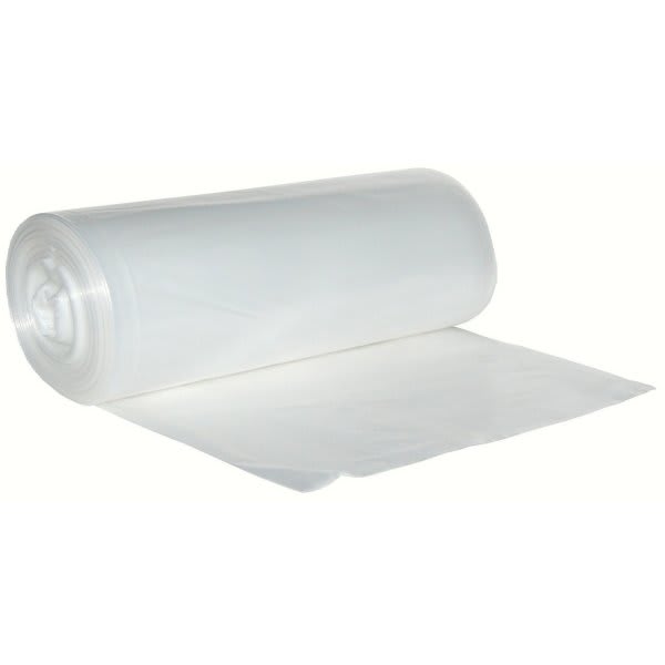 Renown Can Liner, 12-16 Gal., 0.5 Mil, Low-Density, Clear, 24" X 32", Case Of 500