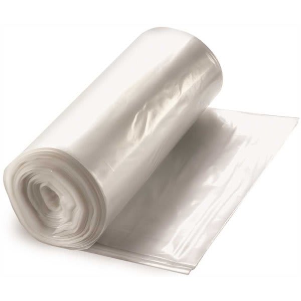 Berry Global 55 Gal 12 Mic 38x57" Natural Trash Bags, 8 Rolls Of 25, Case Of 200