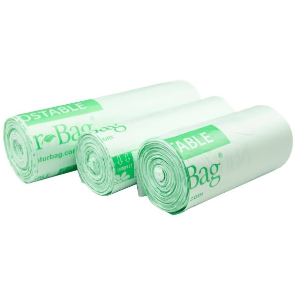 Natur-Bag 55 Gal. 42 In. X 48 In. 0.8 mL Trash Bags Slim Liner 10 Rolls Of 10 (100-Case)
