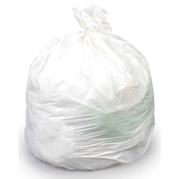 Colonial Bag Corporation 30 Gal. White Trash Can Liners (200-Case)